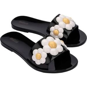 Melissa Women's Babe Spring flower Sandals Sz 5